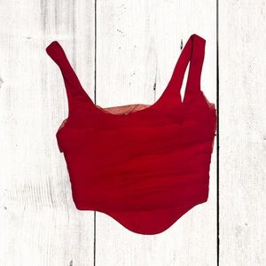 House of CB Red Corset